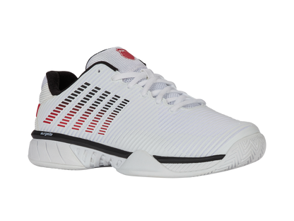 K-Swiss Men's Shoes Hypercourt Express 2-2E | White/Black/Mars Red