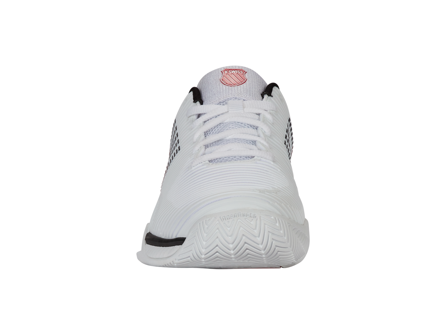 K-Swiss Men's Shoes Hypercourt Express 2-2E | White/Black/Mars Red