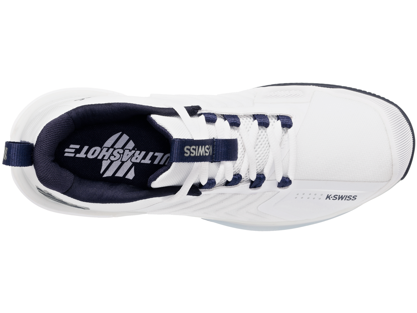 K-Swiss Men's Shoes Ultrashot 3 | White/Peacoat/Silver