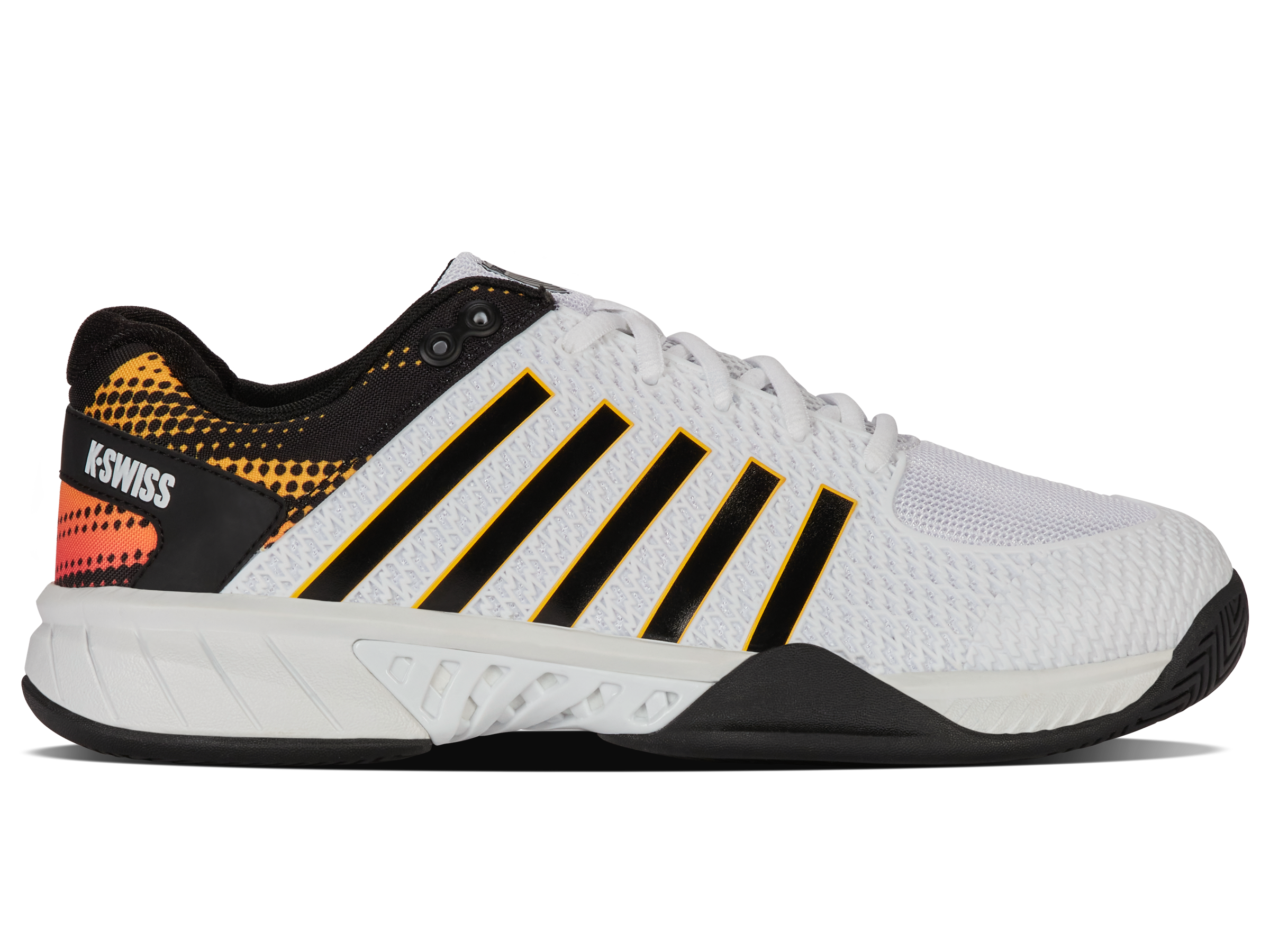 K-Swiss Men's Shoes Express Light Pickleball-2E | White/Daffodil