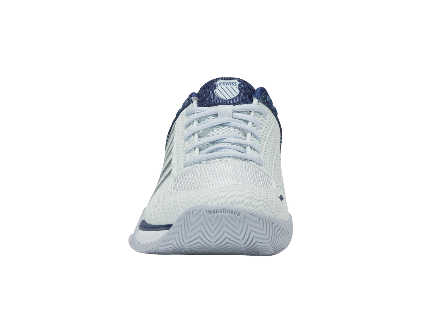 K-Swiss Men's Shoes Express Light Pickleball-2E | Bit Of Blue/Oceana/Patina Green