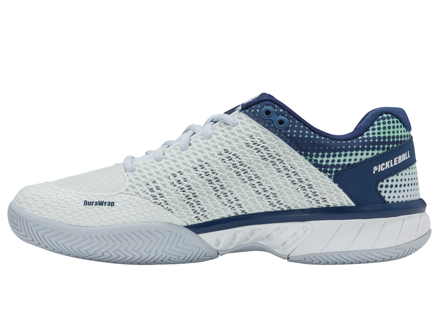 K-Swiss Men's Shoes Express Light Pickleball-2E | Bit Of Blue/Oceana/Patina Green