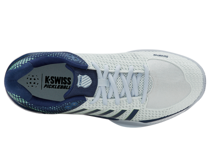 K-Swiss Men's Shoes Express Light Pickleball-2E | Bit Of Blue/Oceana/Patina Green