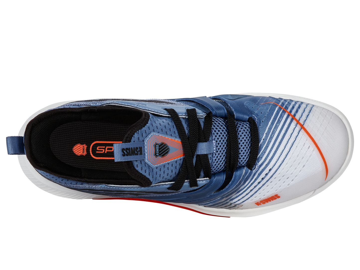 K-Swiss Men's Shoes Speedtrac | Lucent White/Infinity/Scarlet Ibis