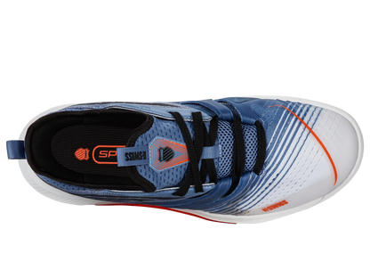 K-Swiss Men's Shoes Speedtrac | Lucent White/Infinity/Scarlet Ibis