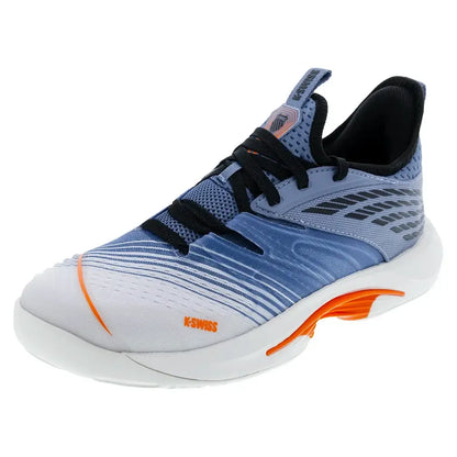 Men's SpeedTrac Tennis Shoes Lucent White and Infinity-Footwear-K-Swiss-07392-139U25copy-Tennis Express