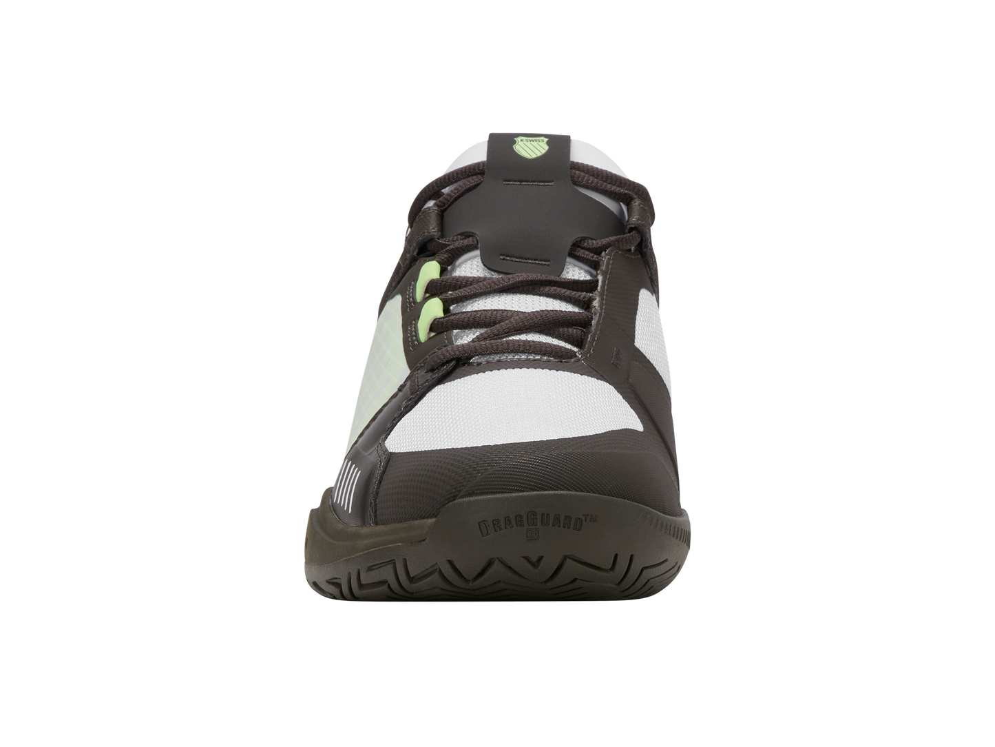 K-Swiss Men's Shoes Ultrashot Team | Black/White/Soft Neon Green