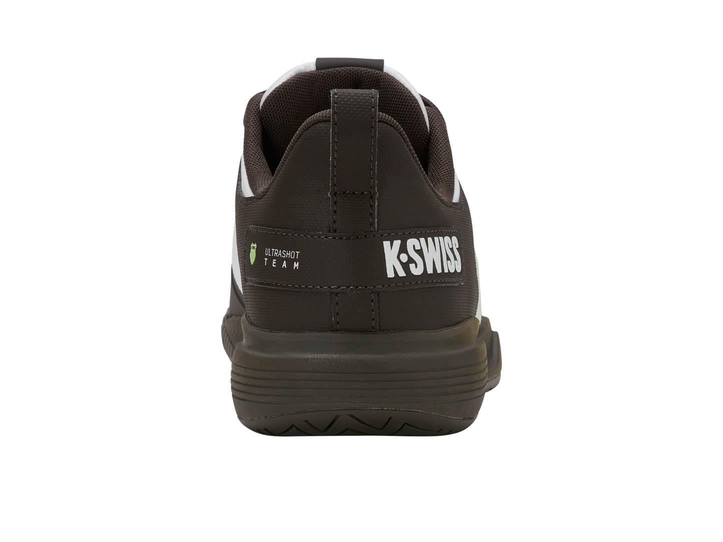 K-Swiss Men's Shoes Ultrashot Team | Black/White/Soft Neon Green