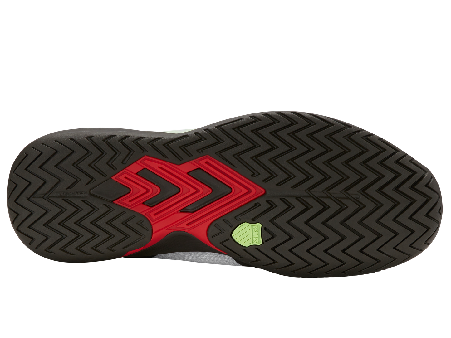 K-Swiss Men's Shoes Ultrashot Team | Black/White/Soft Neon Green