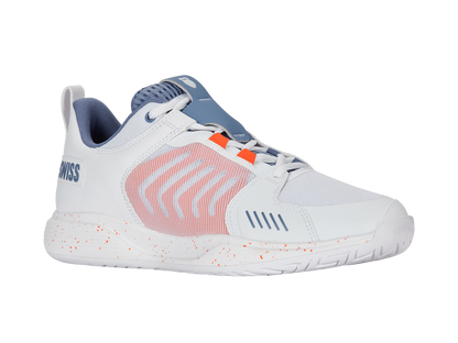 K-Swiss Men's Shoes Ultrashot Team | White/Infinity/Scarlet Ibis