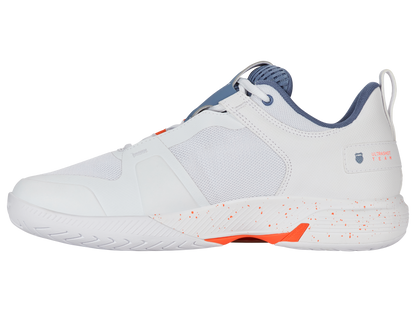 K-Swiss Men's Shoes Ultrashot Team | White/Infinity/Scarlet Ibis