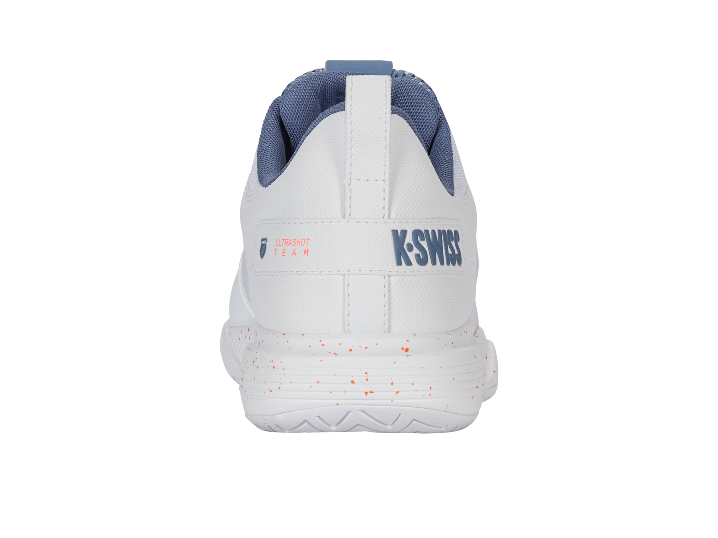 K-Swiss Men's Shoes Ultrashot Team | White/Infinity/Scarlet Ibis