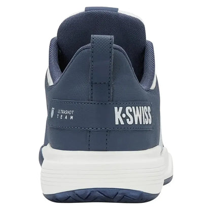 Men's Ultrashot Team Tennis Shoes Vintage Indigo and Blanc de Blanc