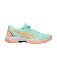 Padel Shoes Asics Solution Swift FF Padel Mujer Mint Tint/Bright Sunstone