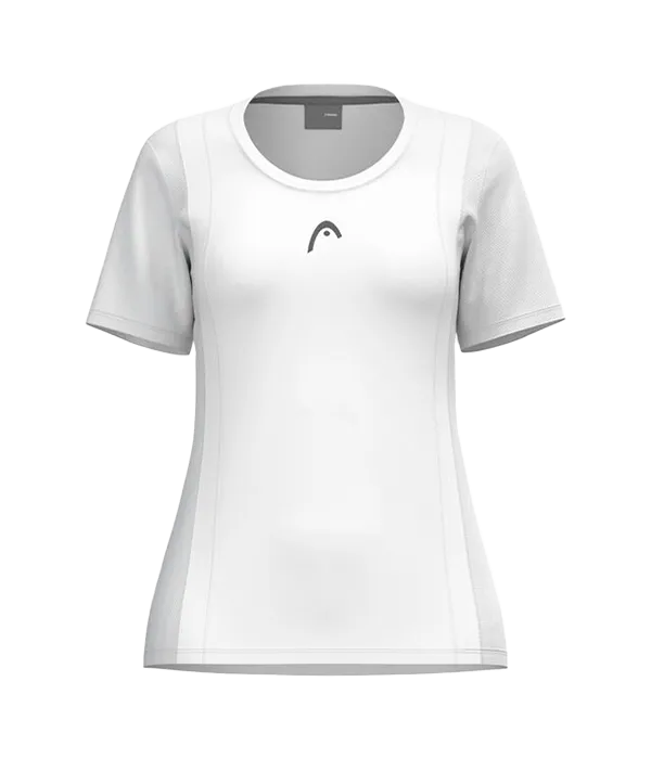 Camiseta HEAD Club 25 Tech Mujer White 2025