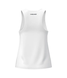 Camiseta Tirantes Head Club 25 Tech Mujer White 2025