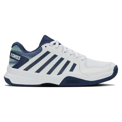 Men's Court Express Pickleball Shoes White and Oceana