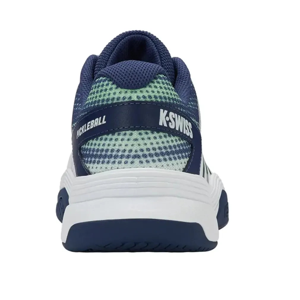 Men's Court Express Pickleball Shoes White and Oceana
