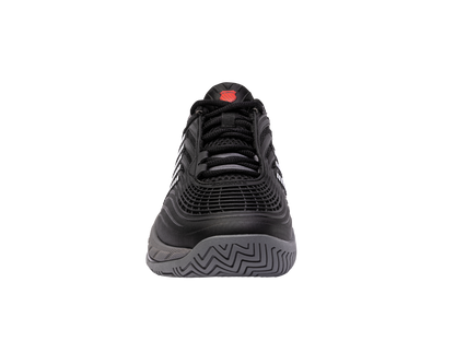 K-Swiss Men's Shoes Hypercourt Supreme 2 | Black/Steel Gray/Firey Red