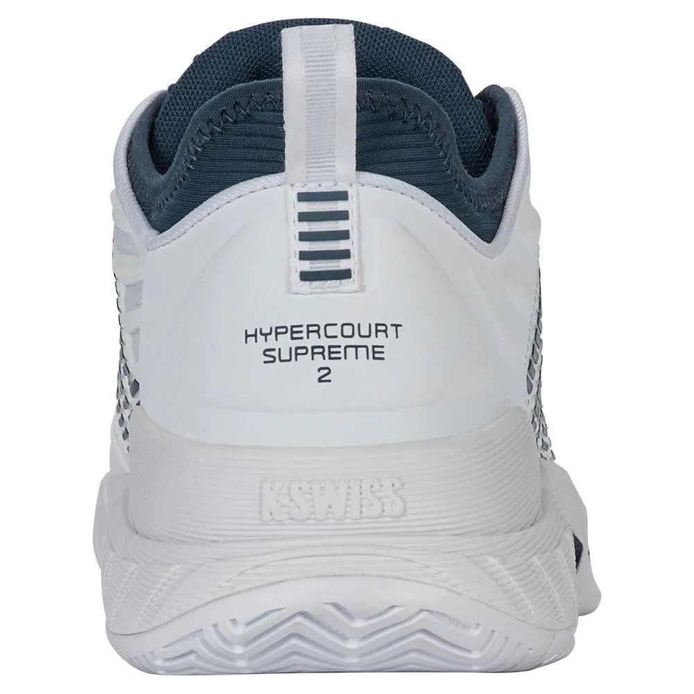 Men's Hypercourt Supreme 2 Tennis Shoes White and Stargazer