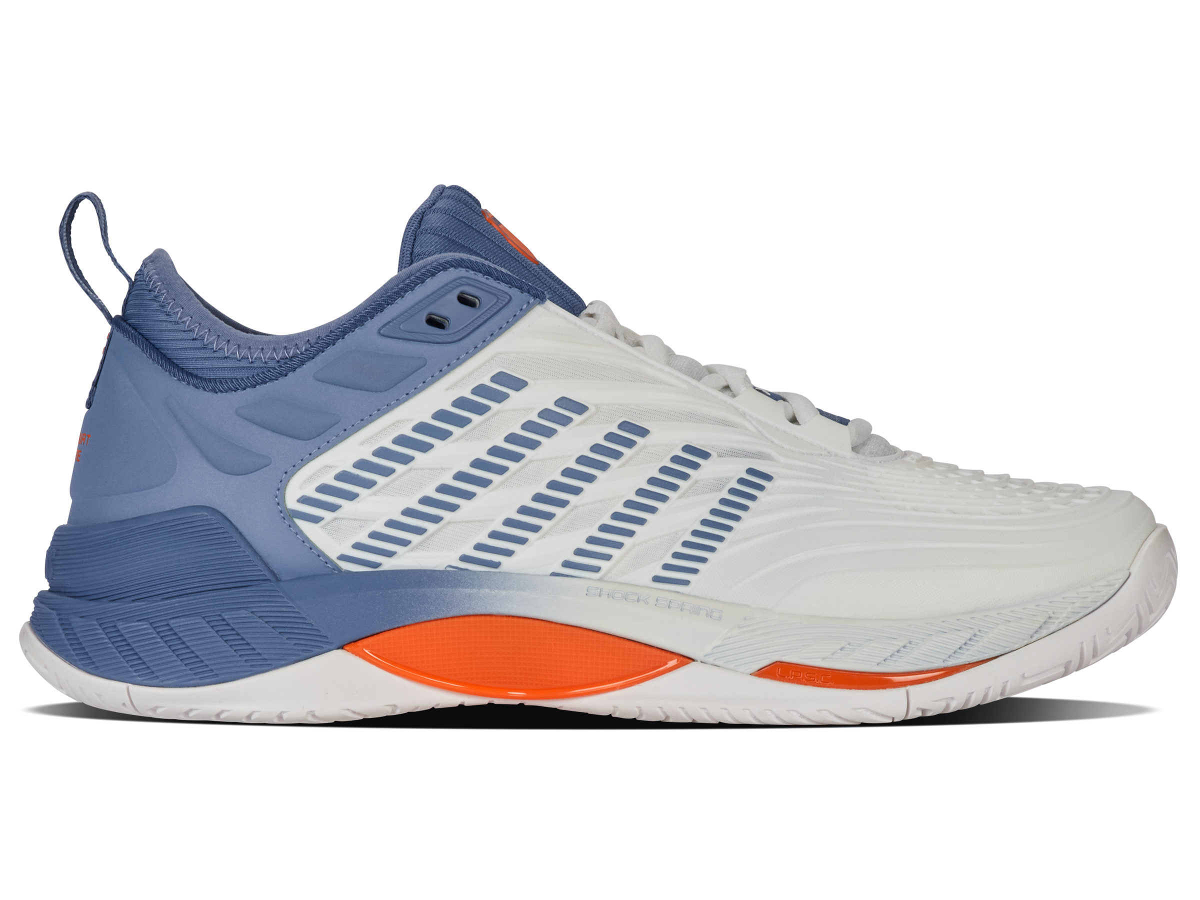 K-Swiss Men's Shoes Hypercourt Supreme 2 | Lucent White/Infinity/Scarlet Ibis
