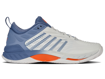 K-Swiss Men's Shoes Hypercourt Supreme 2 | Lucent White/Infinity/Scarlet Ibis