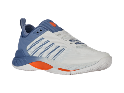 K-Swiss Men's Shoes Hypercourt Supreme 2 | Lucent White/Infinity/Scarlet Ibis
