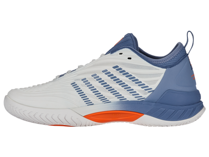 K-Swiss Men's Shoes Hypercourt Supreme 2 | Lucent White/Infinity/Scarlet Ibis