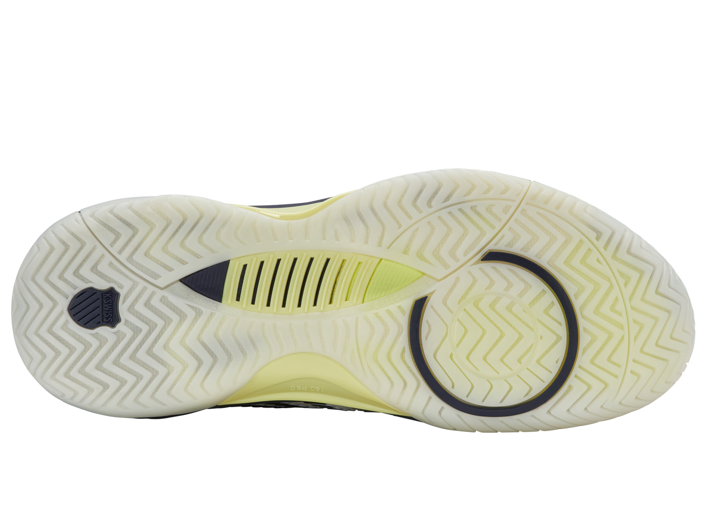 K-Swiss Men's Shoes Hypercourt Supreme 2 | Blanc De Blanc/Naval Academy/Luminary Green
