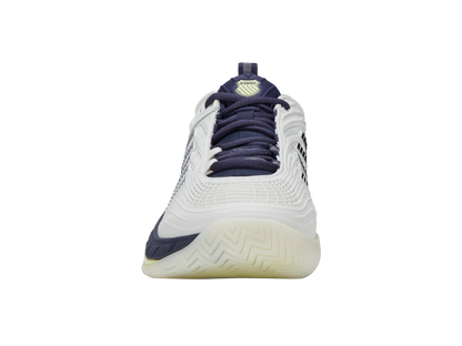 K-Swiss Men's Shoes Hypercourt Supreme 2 | Blanc De Blanc/Naval Academy/Luminary Green