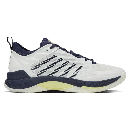 Men's Hypercourt Supreme 2 Tennis Shoes Blanc de Blanc and Naval Academy
