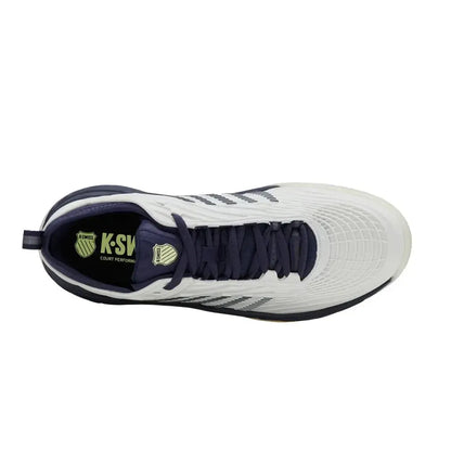 Men's Hypercourt Supreme 2 Tennis Shoes Blanc de Blanc and Naval Academy