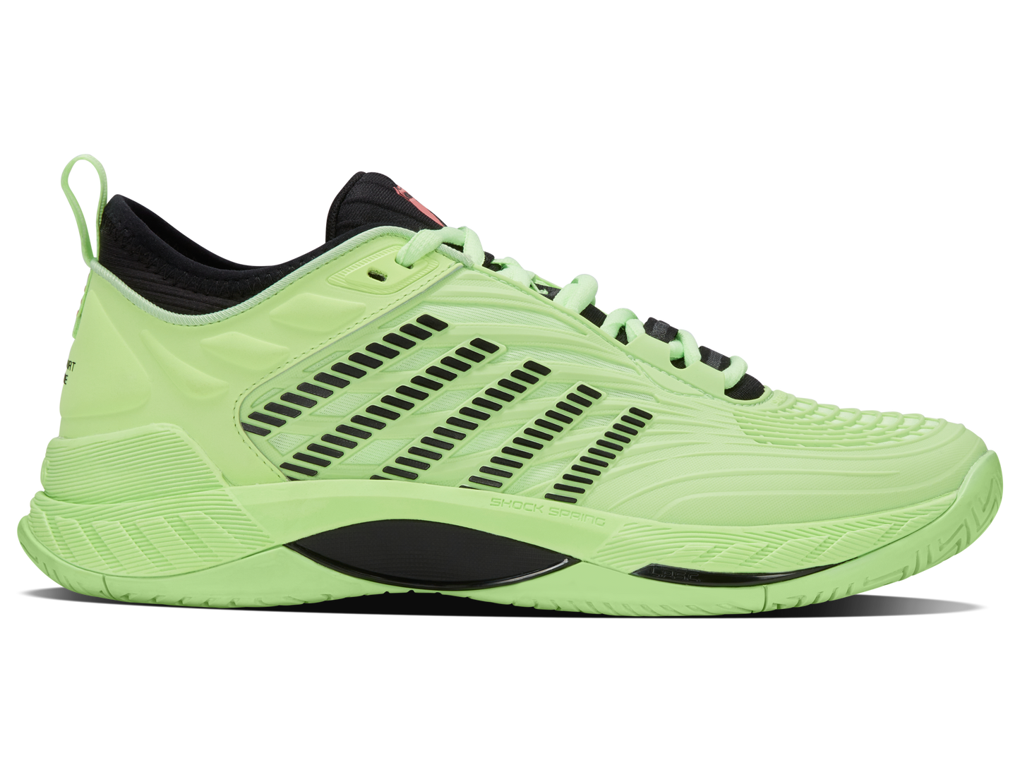 K-Swiss Men's Shoes Hypercourt Supreme 2 | Soft Neon Green/Black/Neon Lava