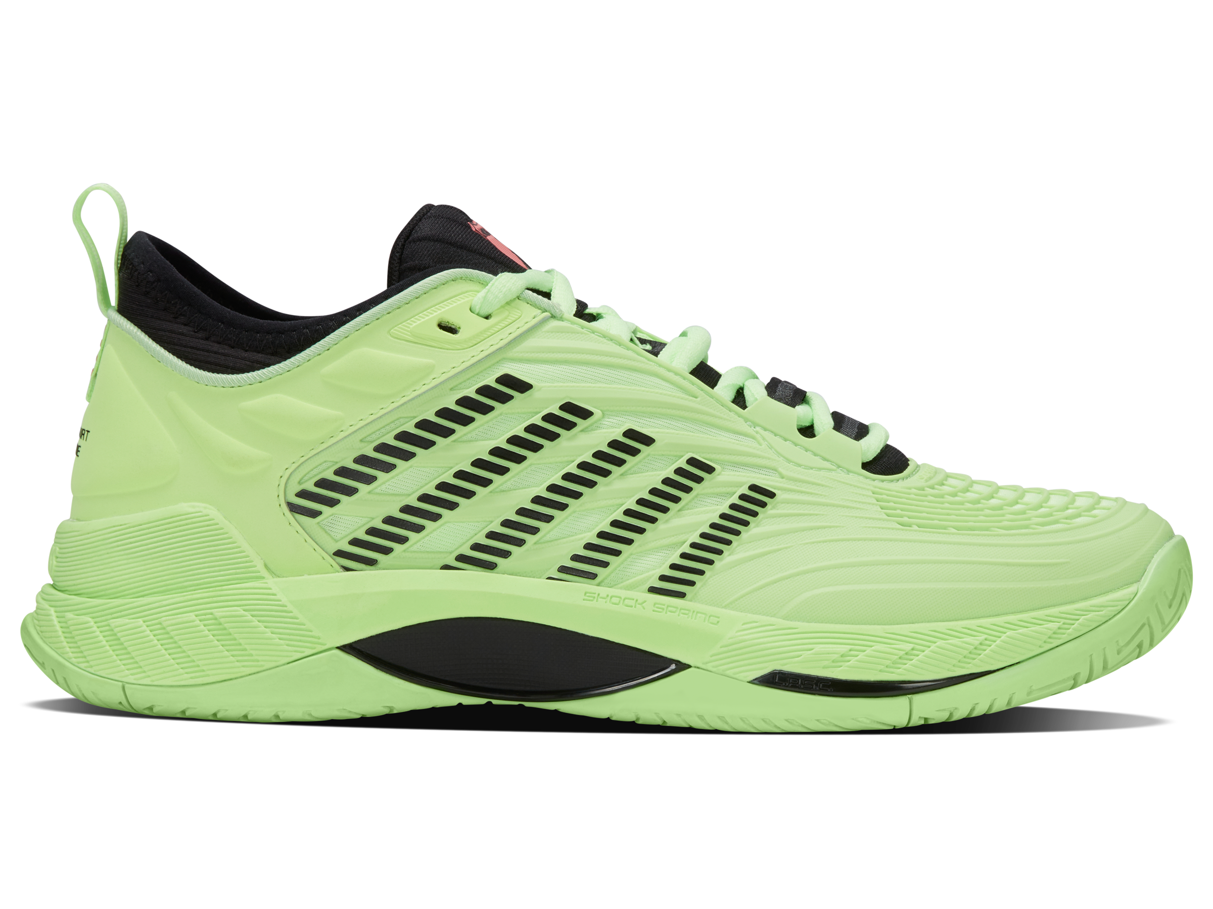 K-Swiss Men's Shoes Hypercourt Supreme 2 | Soft Neon Green/Black/Neon Lava