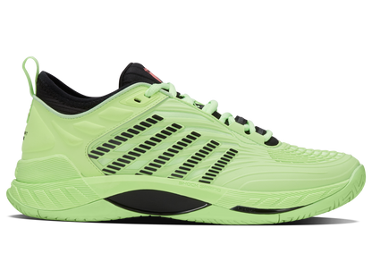 K-Swiss Men's Shoes Hypercourt Supreme 2 | Soft Neon Green/Black/Neon Lava