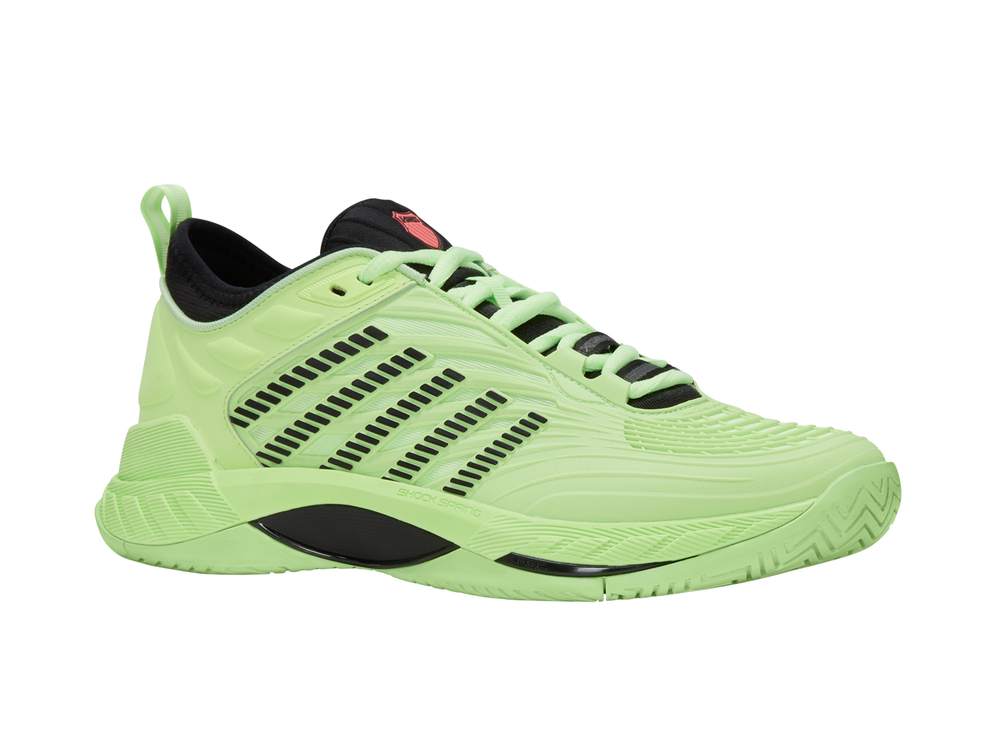 K-Swiss Men's Shoes Hypercourt Supreme 2 | Soft Neon Green/Black/Neon Lava