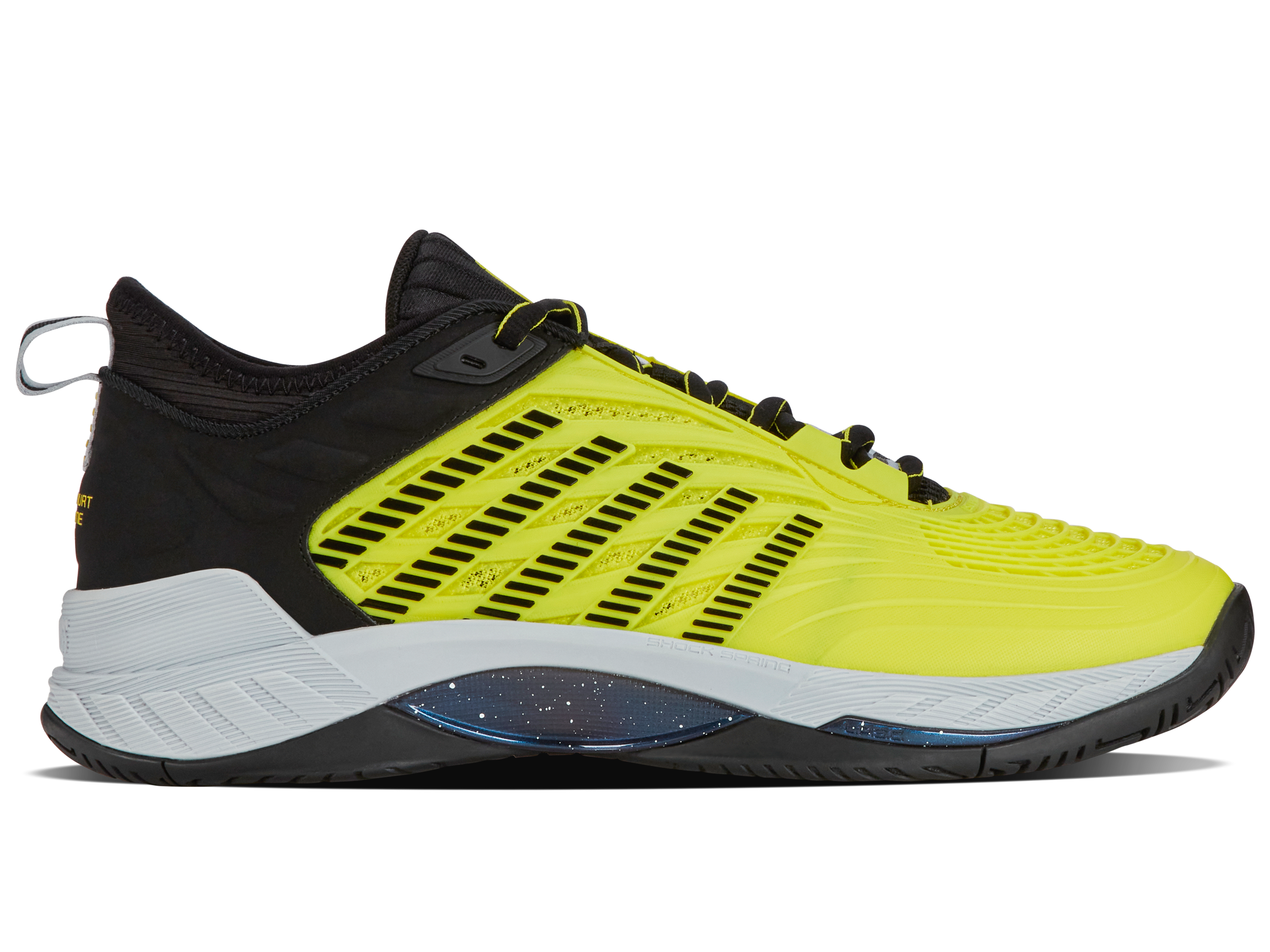 K-Swiss Men's Shoes Hypercourt Supreme 2 | Tennis Yellow/Black/Micro Chip