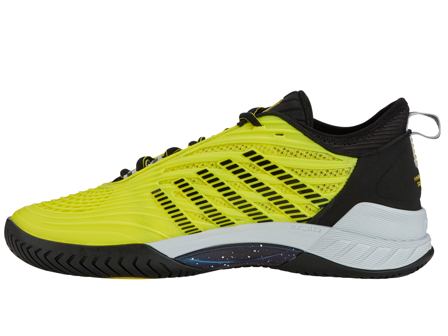 K-Swiss Men's Shoes Hypercourt Supreme 2 | Tennis Yellow/Black/Micro Chip
