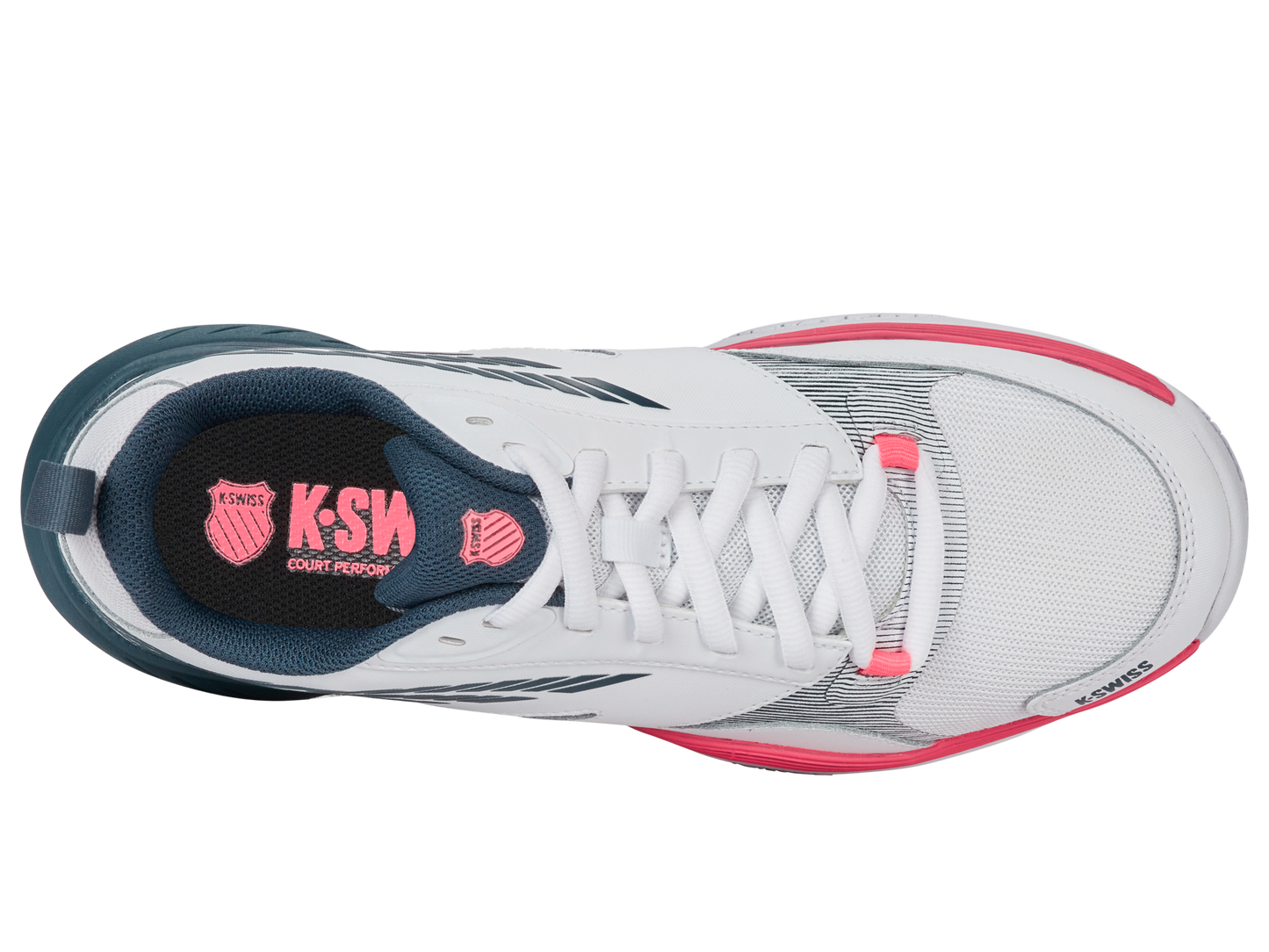 K-Swiss Men's Shoes Speedex | White/Stargazer/Neon Blaze