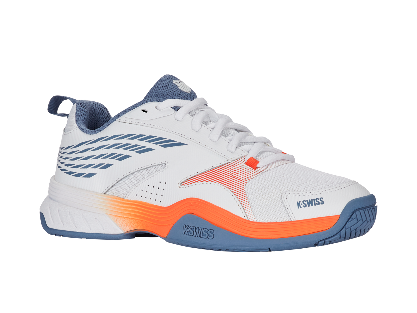 K-Swiss Men's Shoes Speedex | White/Infinity/Scarlet Ibis