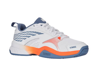 K-Swiss Men's Shoes Speedex | White/Infinity/Scarlet Ibis