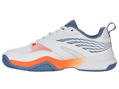 K-Swiss Men's Shoes Speedex | White/Infinity/Scarlet Ibis