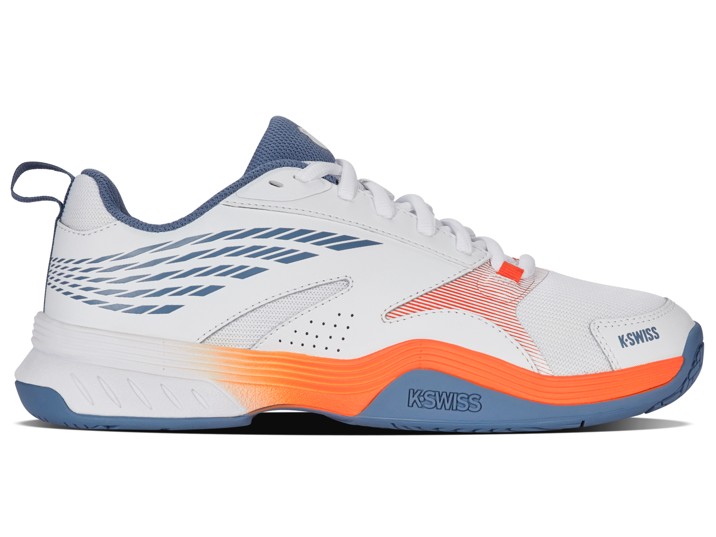 K-Swiss Men's Shoes Speedex | White/Infinity/Scarlet Ibis