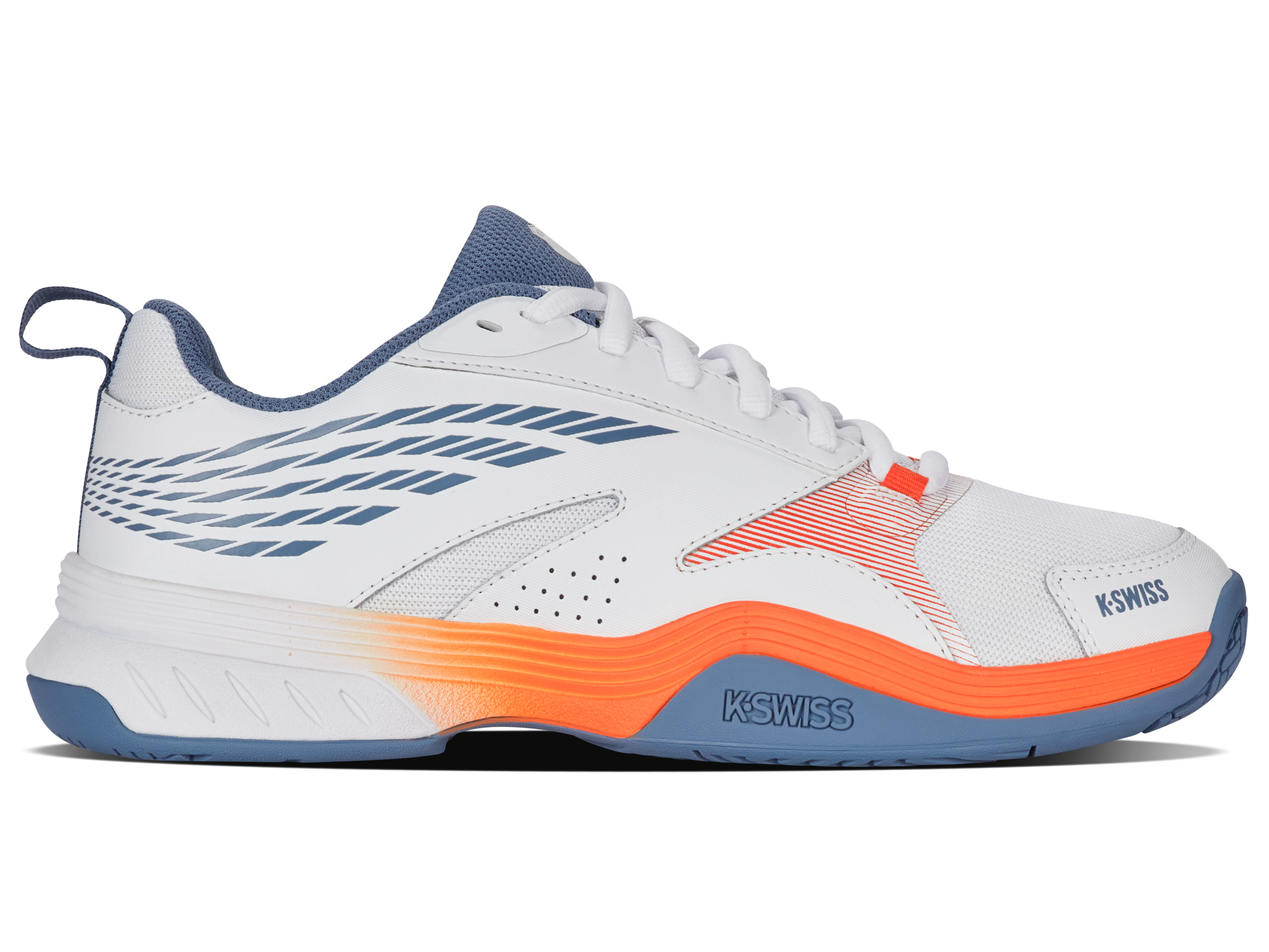 K-Swiss Men's Shoes Speedex | White/Infinity/Scarlet Ibis