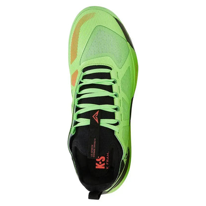 Men's K-Frame Speed Rublo Tennis Shoes Soft Neon Green and Black