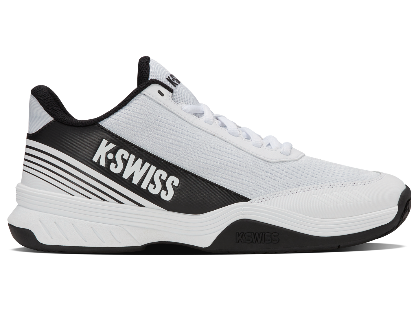 K-Swiss Men's Shoes Speedex 2 | White/Black/Soft Neon Green