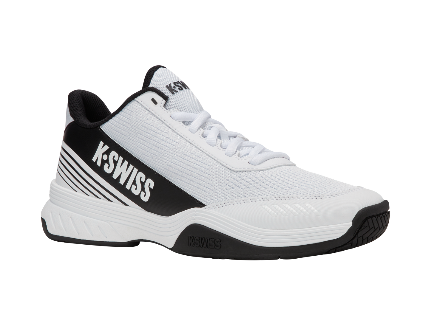 K-Swiss Men's Shoes Speedex 2 | White/Black/Soft Neon Green