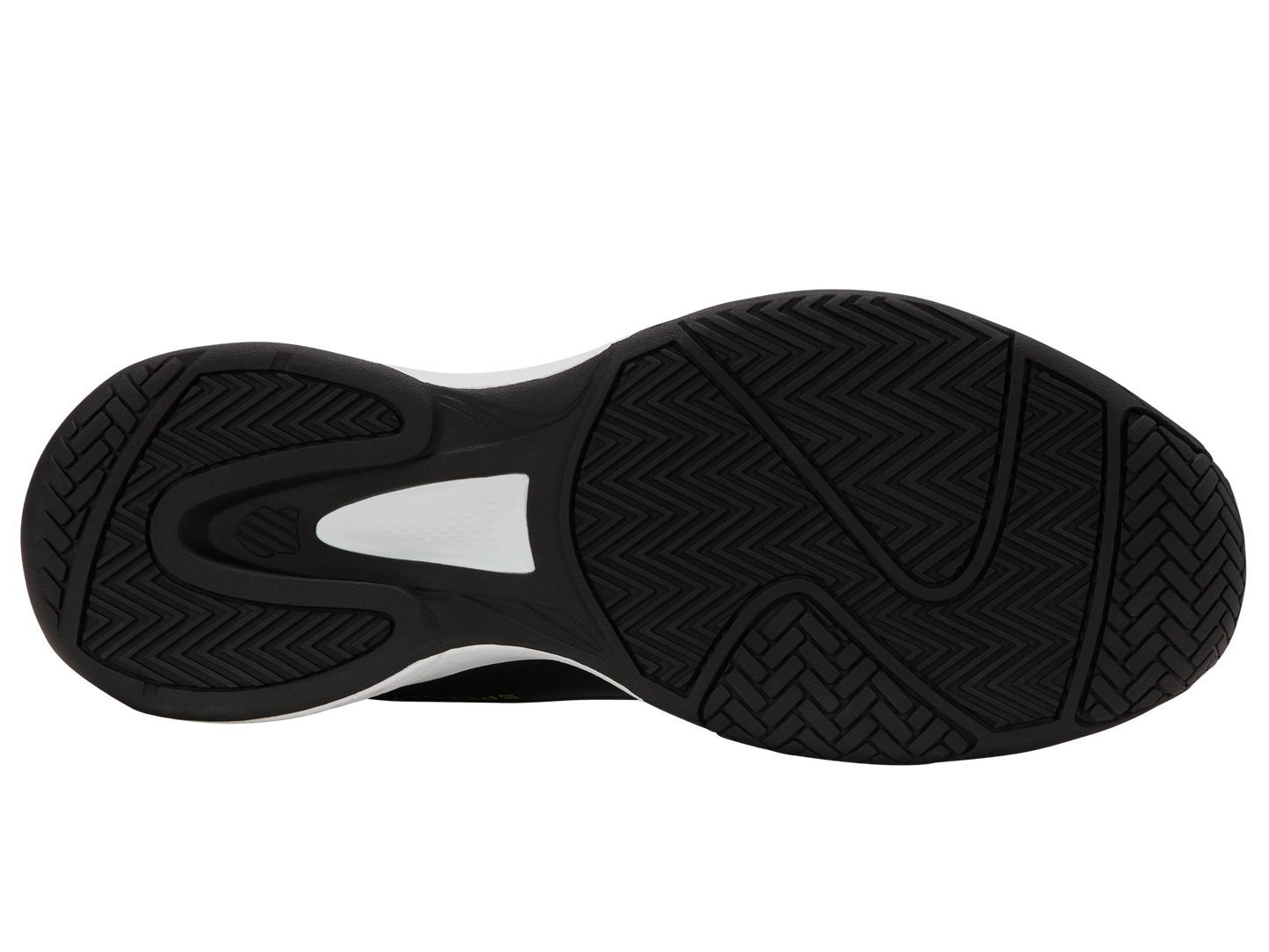 K-Swiss Men's Shoes Speedex 2 | White/Black/Soft Neon Green