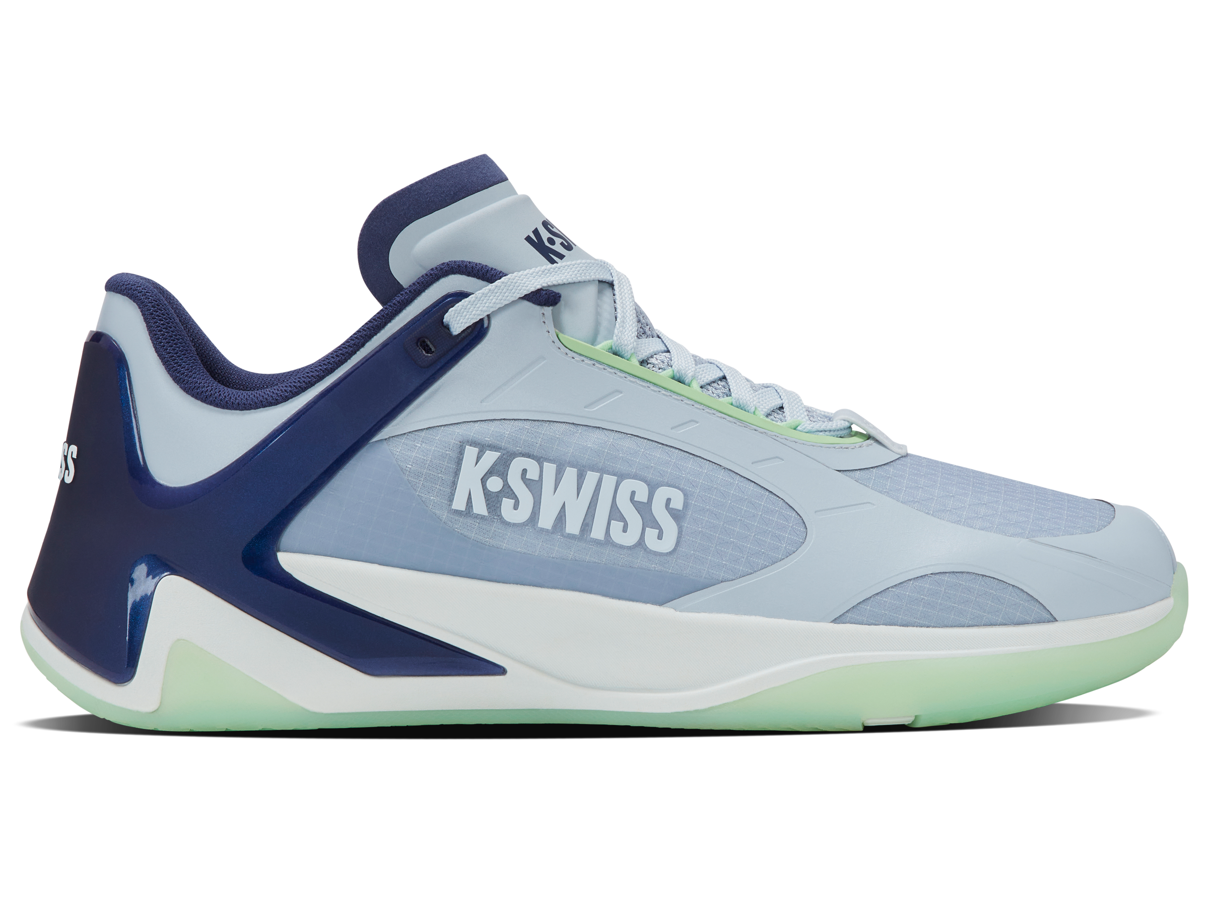 K-Swiss Men's Shoes K-Frame Pickleball | Artic Ice/Oceana/Patina Green