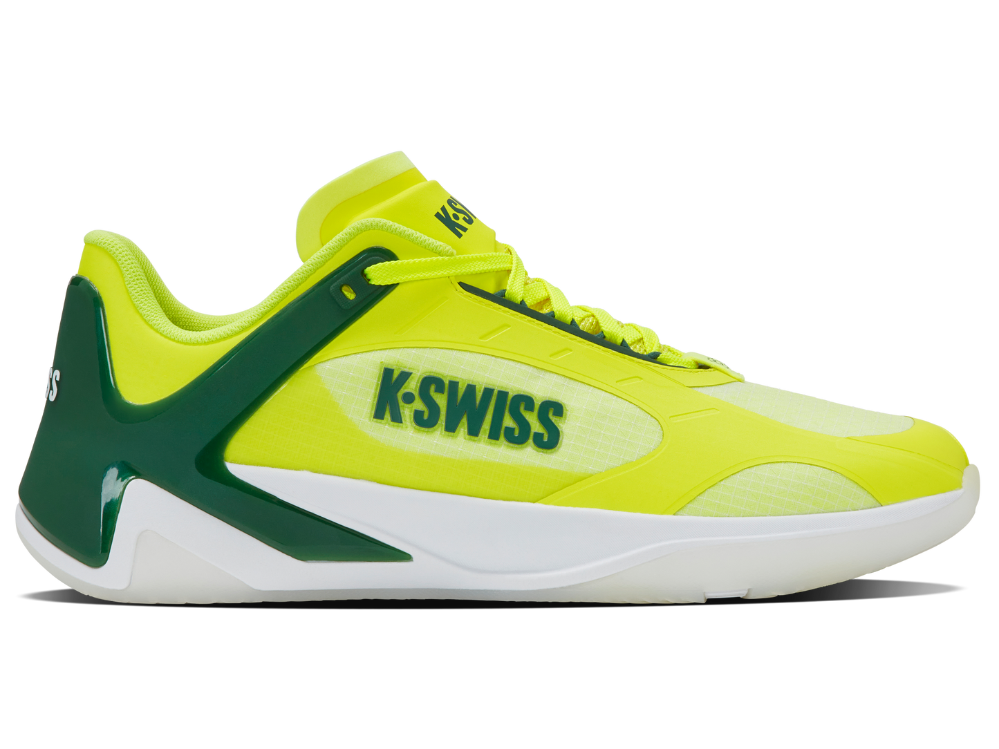 K-Swiss Men's Shoes K-Frame Pickleball | Neon Lime/Eden/White
